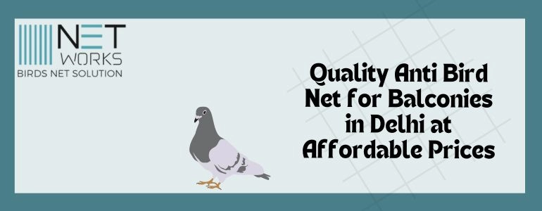 Quality Anti Bird Net for Balconies in Delhi at Affordable Prices